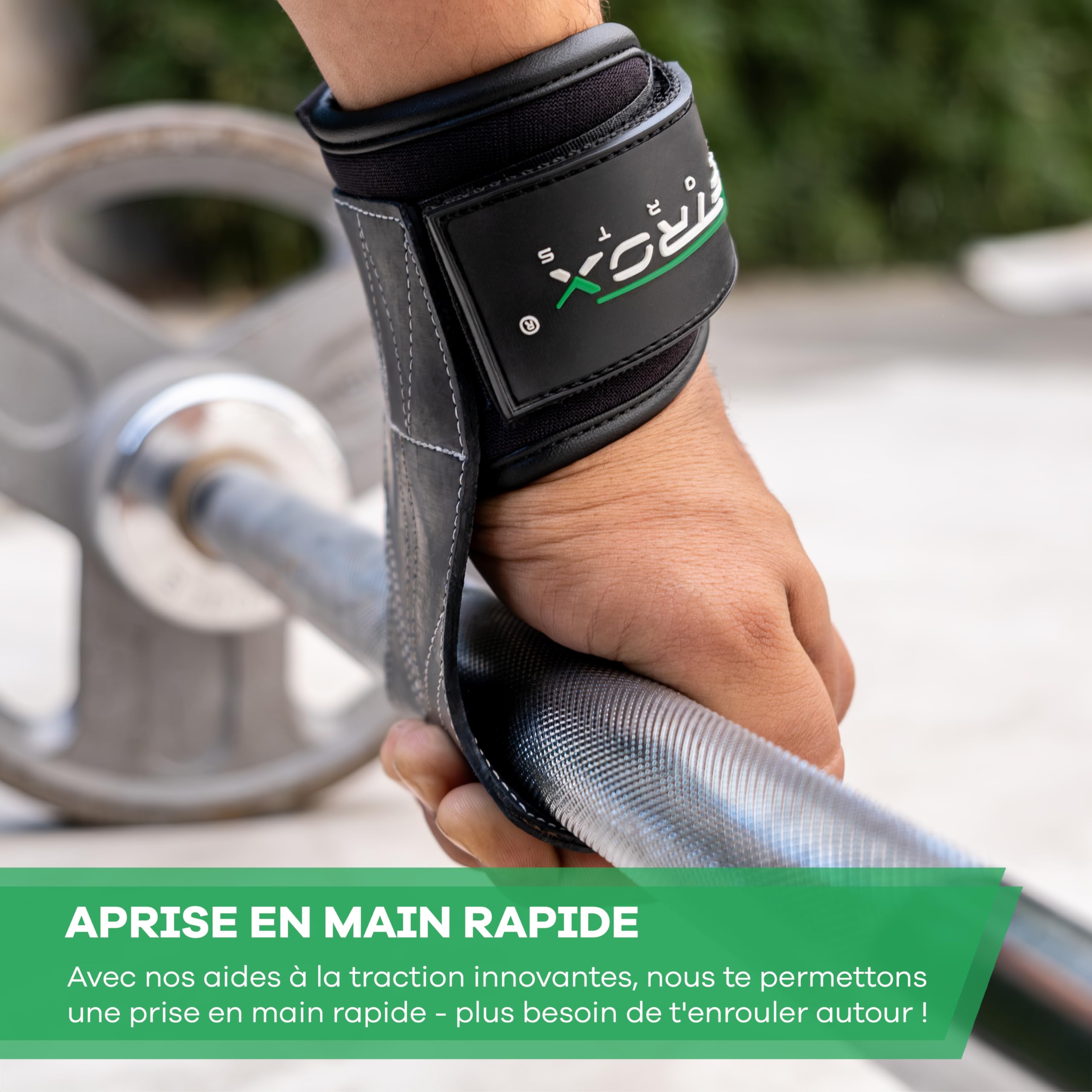 Hyper Grips pour Musculation – Sangles de tirage résistantes pour Fitness et Levage, idéales pour Sangle Poignet, Straps Homme, Accessoires de Sport, Sangle de Levage et Bandes Musculation