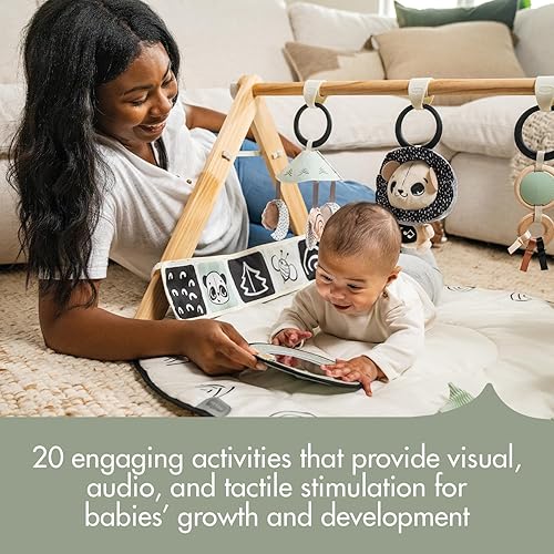 Miniatura 5 de Tiny Love Luxe Developmental Gymini - Colección de decoración en blanco y negro, negro