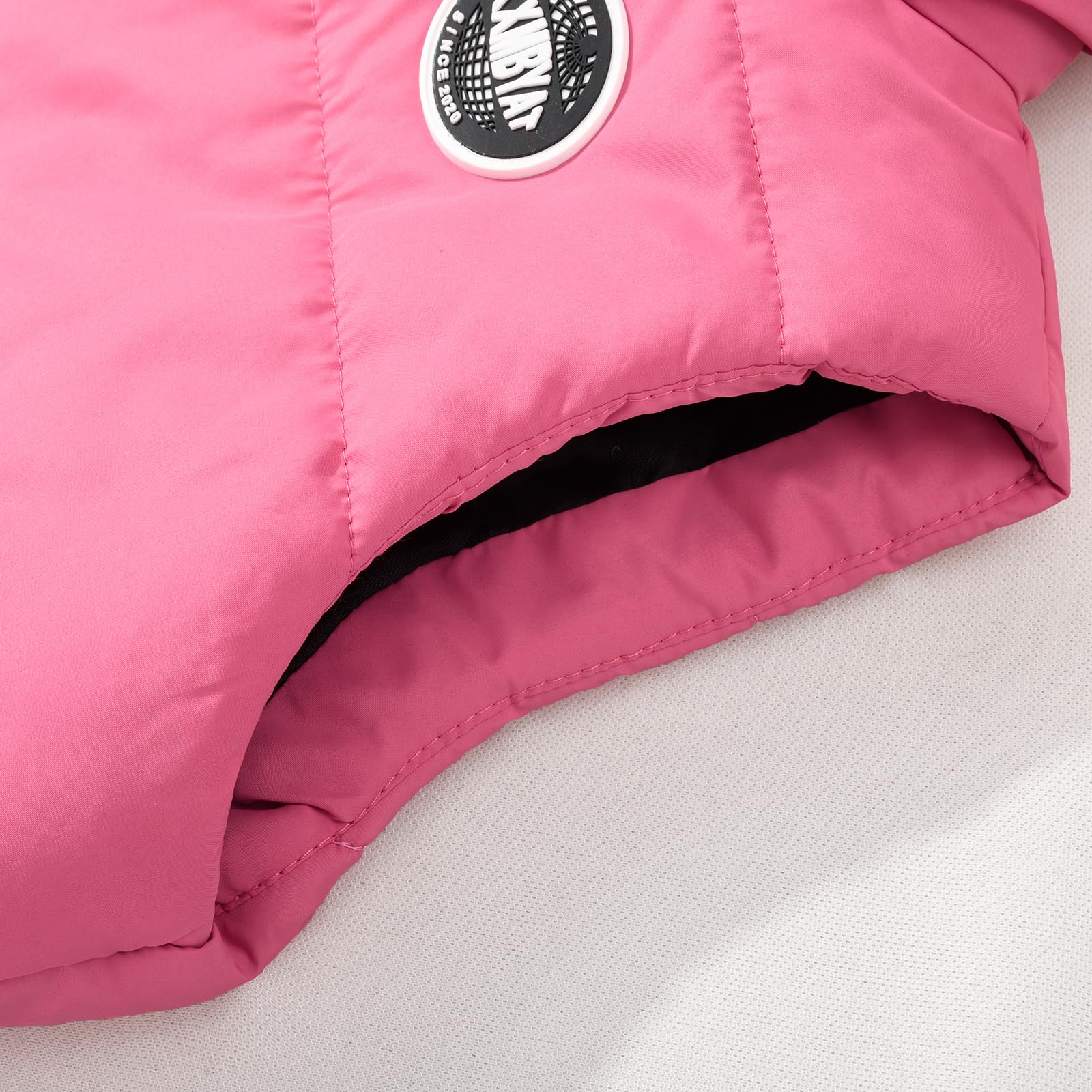 JOYSON Gilet imbottito per bambini, senza maniche, trapuntato, con cappuccio, età 5-14 anni
