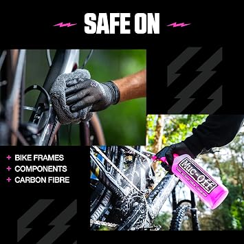 Muc-Off Nano Tech Bike Cleaner 1L | Biodegradable Formula, Safe on Carbon Fibre and All Surfaces | Breaks Down Dirt on a Molecular Level