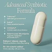 Vista 3 de BIOMA GLP-1 Booster - Suplemento natural para el control del apetito con probióticos, prebióticos y postbióticos clínicamente probados, apoya