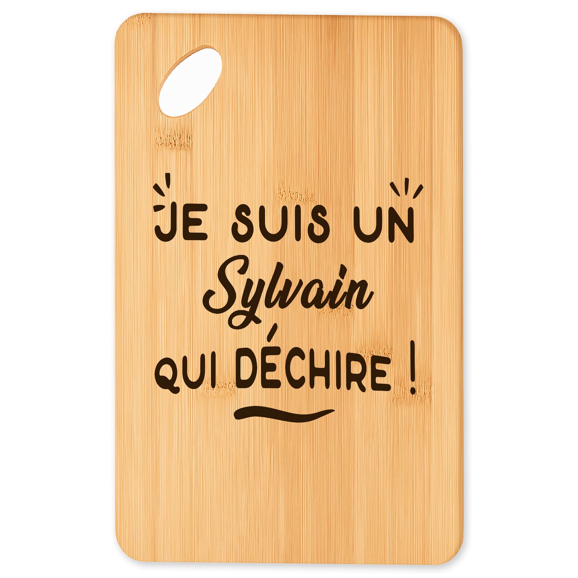 Planche à découper Sylvain plateau apéro bambou et ustensile barbecue bois