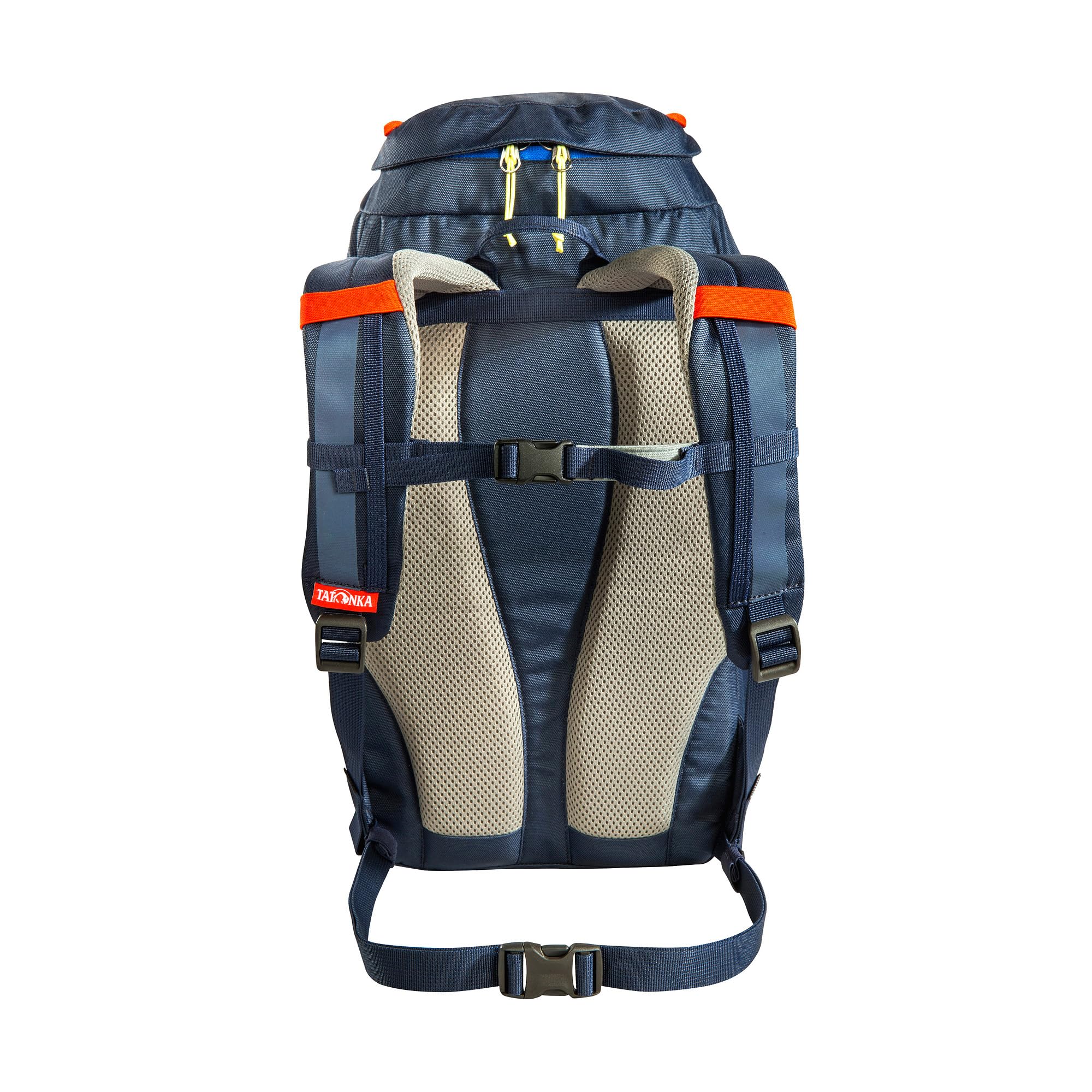 Tatonka Kinderrucksack Wokin 15L - Rucksack für Mädchen und Jungen ab 6 Jahren - Inklusive Sitzkissen und Reflektoren für gute Sichtbarkeit - Aus recycelten Materialien