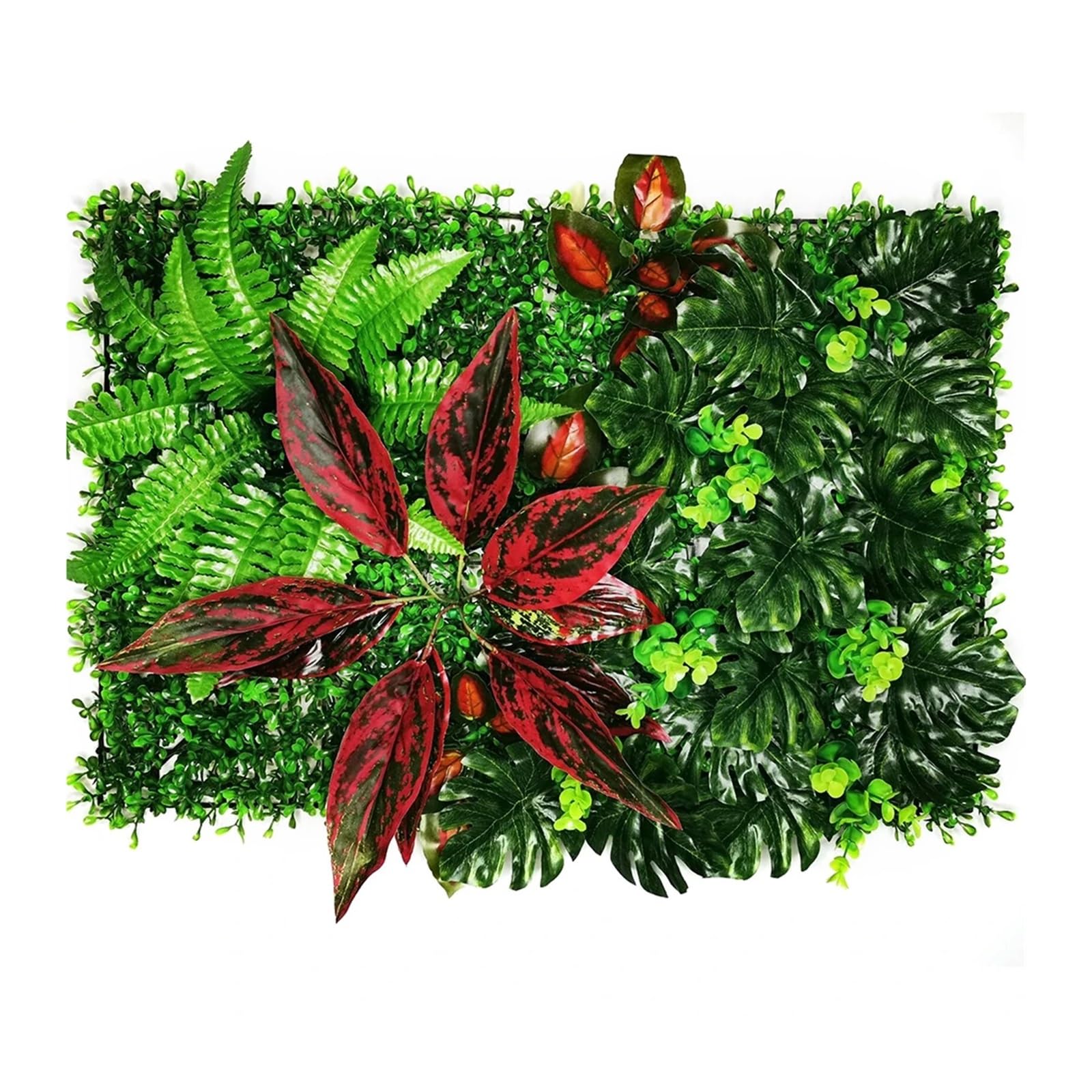 DFGRGRV Artificial Turf Artificial Plant Grass Wall Lawn Fake Flower Wedding Decoration For Household Supplies(Style16)