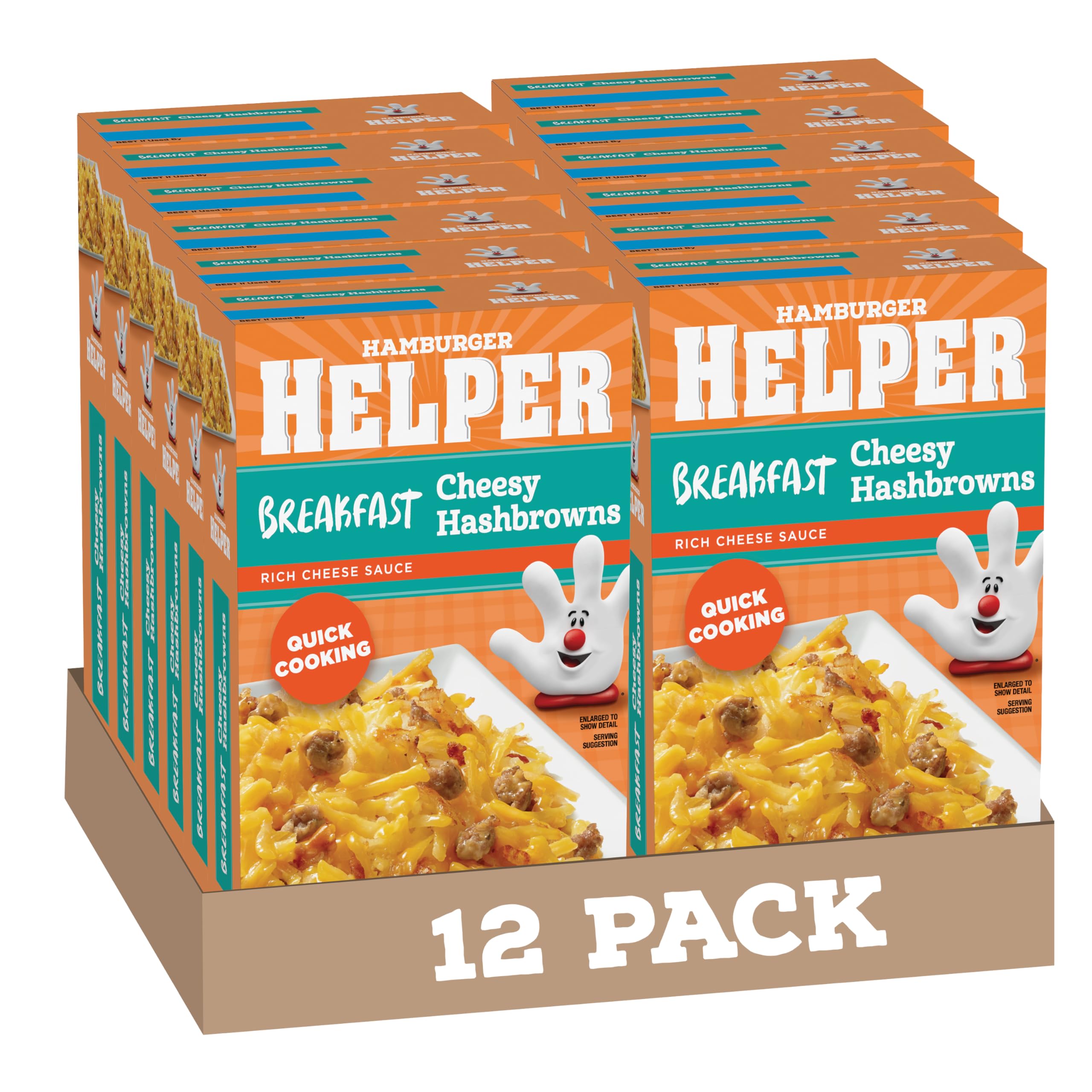 Hamburger Helper Cheesy Hashbrowns, 5.5 Ounces, 12 per Case