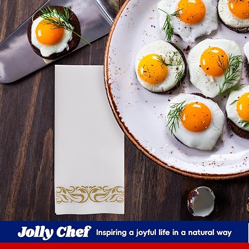 Miniatura 4 de 200 toallas de mano desechables, suaves y absorbentes, sensación de lino, servilletas decorativas duraderas para baño, buenas para cocina, Acción de