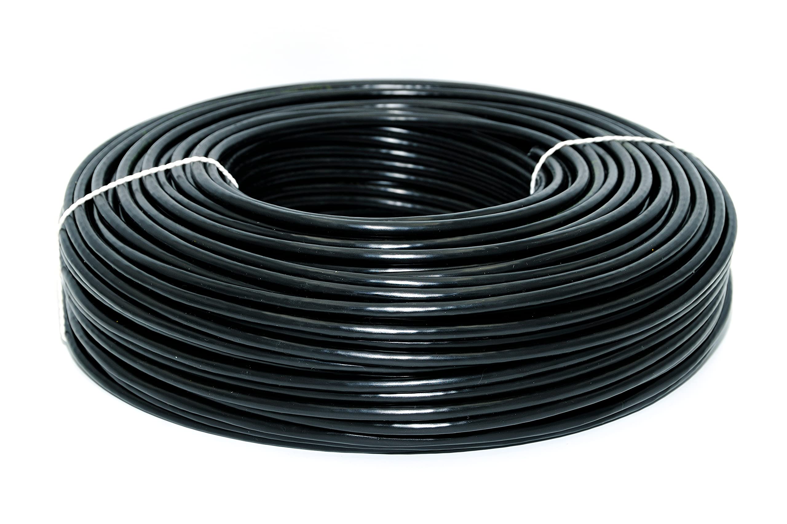 3090R100 Cavo Rete Ethernet Categoria 6 U/Utp PE, Nero, 100 MTS