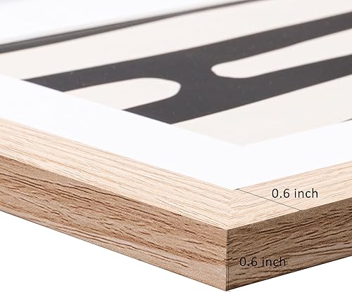 Vista 253 de eletecpro Juego de 10 marcos de fotos de 8 x 10 pulgadas, collage de fotos, decoración de pared, fotos de 5 x 7 con paspartú o de 8 x 10 pulgadas