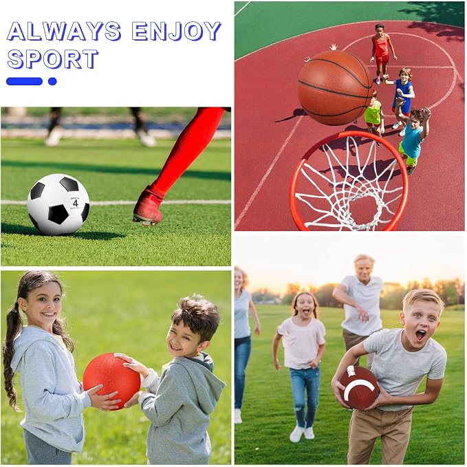 Set 4 Pelotas Deportivas Deekin para Niños y Jóvenes miniatura 5