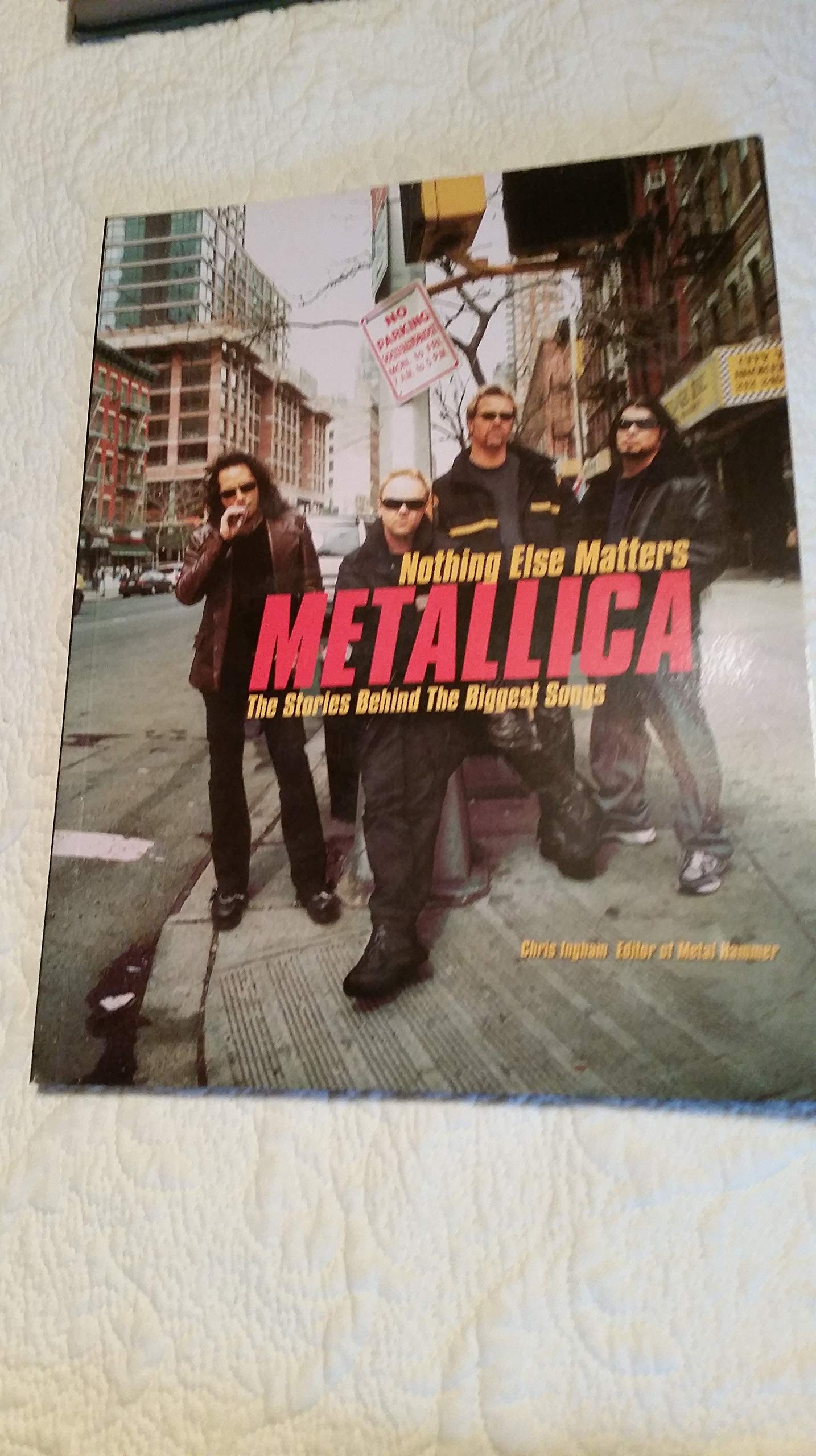 Metallica Nothing Else Matters livre sur l'histoire des chansons rock