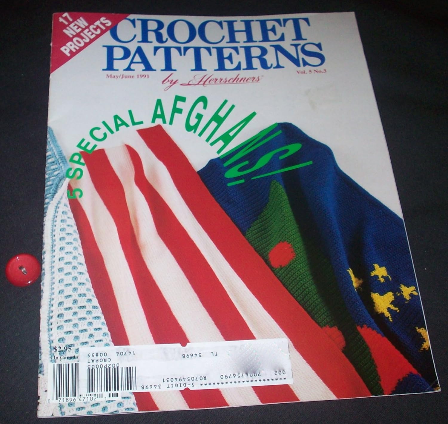 Crochet Patterns by Herrschners (Vol. 5, No. 3) May/June 1991 Editor