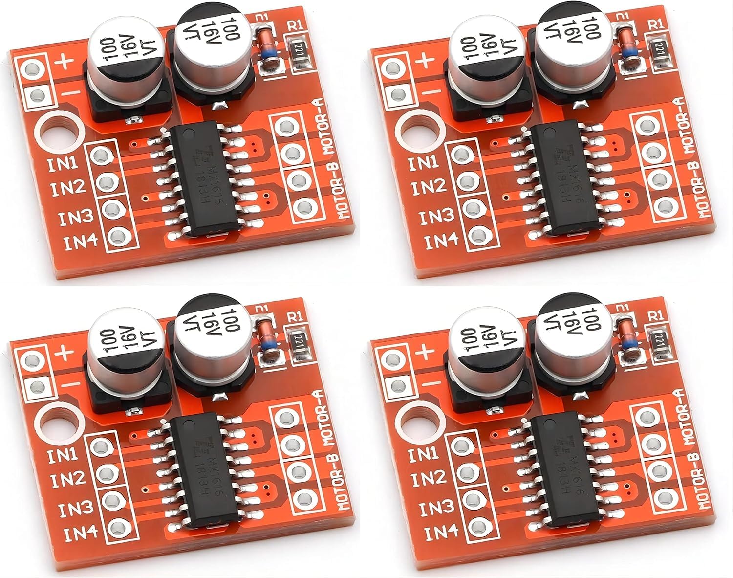 REES52 4Pcs Mini L298N 2 Channel H Bridge DC Motor Driver Board with MX1508 Chip for Electric Projects, Smart Car Robot. (B0D2NW7T46) Amazon Price History, Amazon Price Tracker