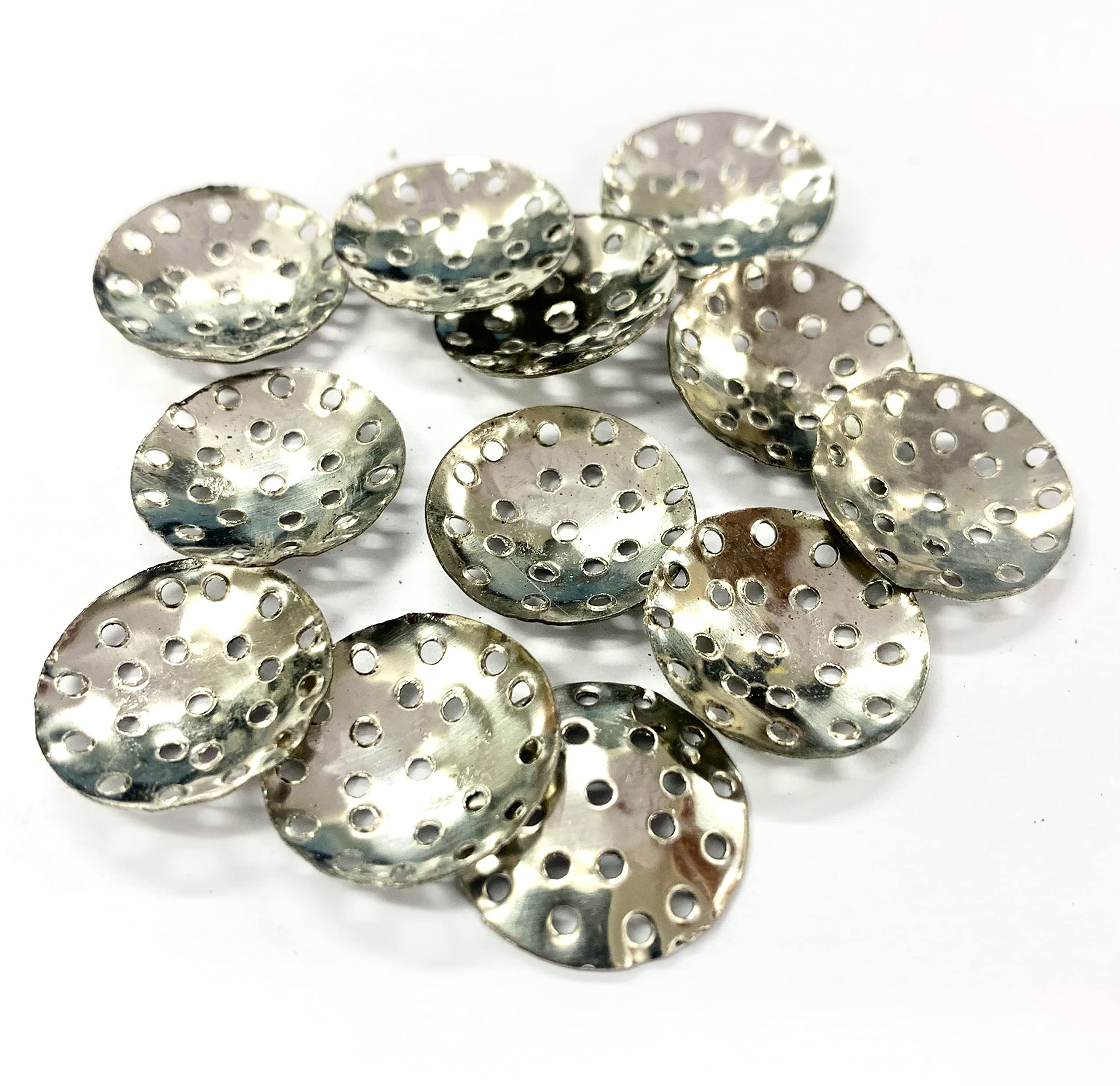 18mm Stainless Steel Concave Bowl Gauze Smoking Pipe Filter Screens (10)