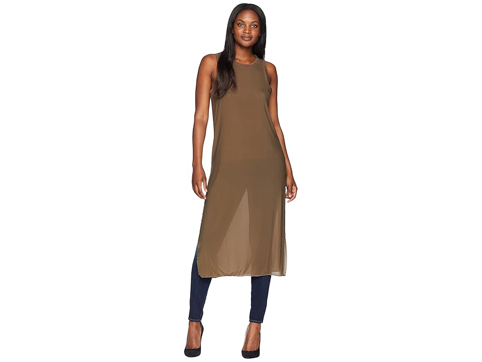

American Rose Jenny Sleeveless Top (Olive) Women's Sleeveless
