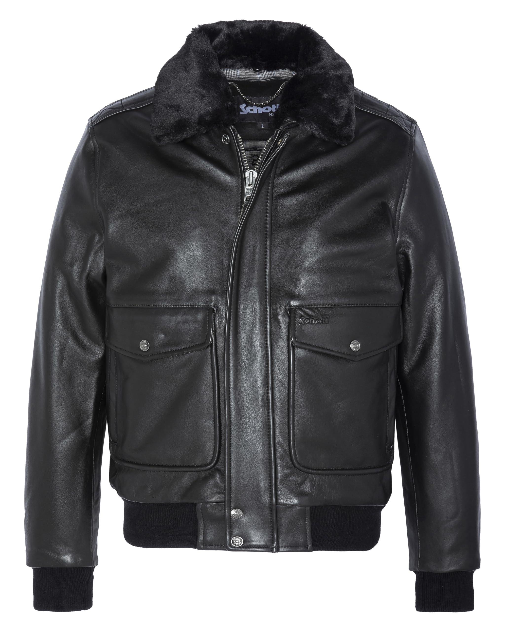 Schott Nyc - LC5331X, Giacca in pelle da uomo