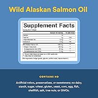 Vista 4 de NATURAL FACTORS Aceite de salmón Wild Alask, 90 CT