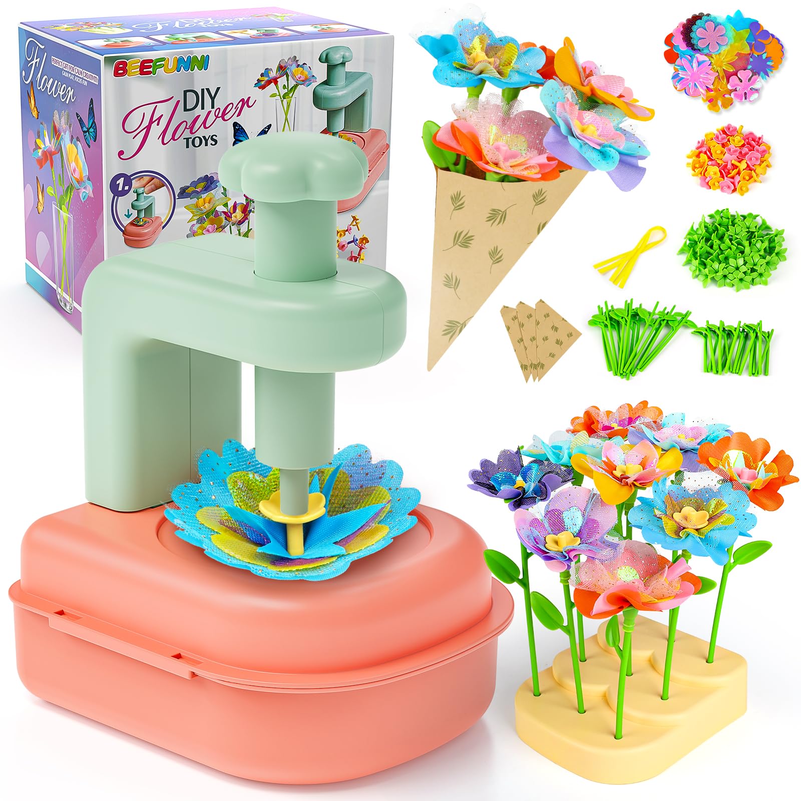 beefunni Flower Bouquet Craft Kit,