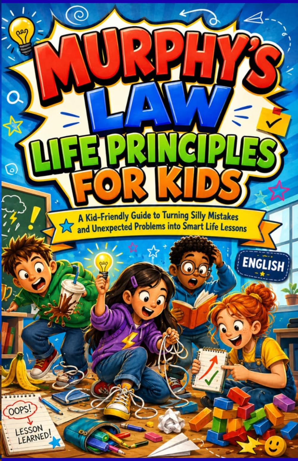 MURPHY'S LAW LIFE PRINCIPLES FOR KIDS: A Kid-Friendly Guide to Turning Silly Mistakes and Unexpected Problems into Smart Life Lessons