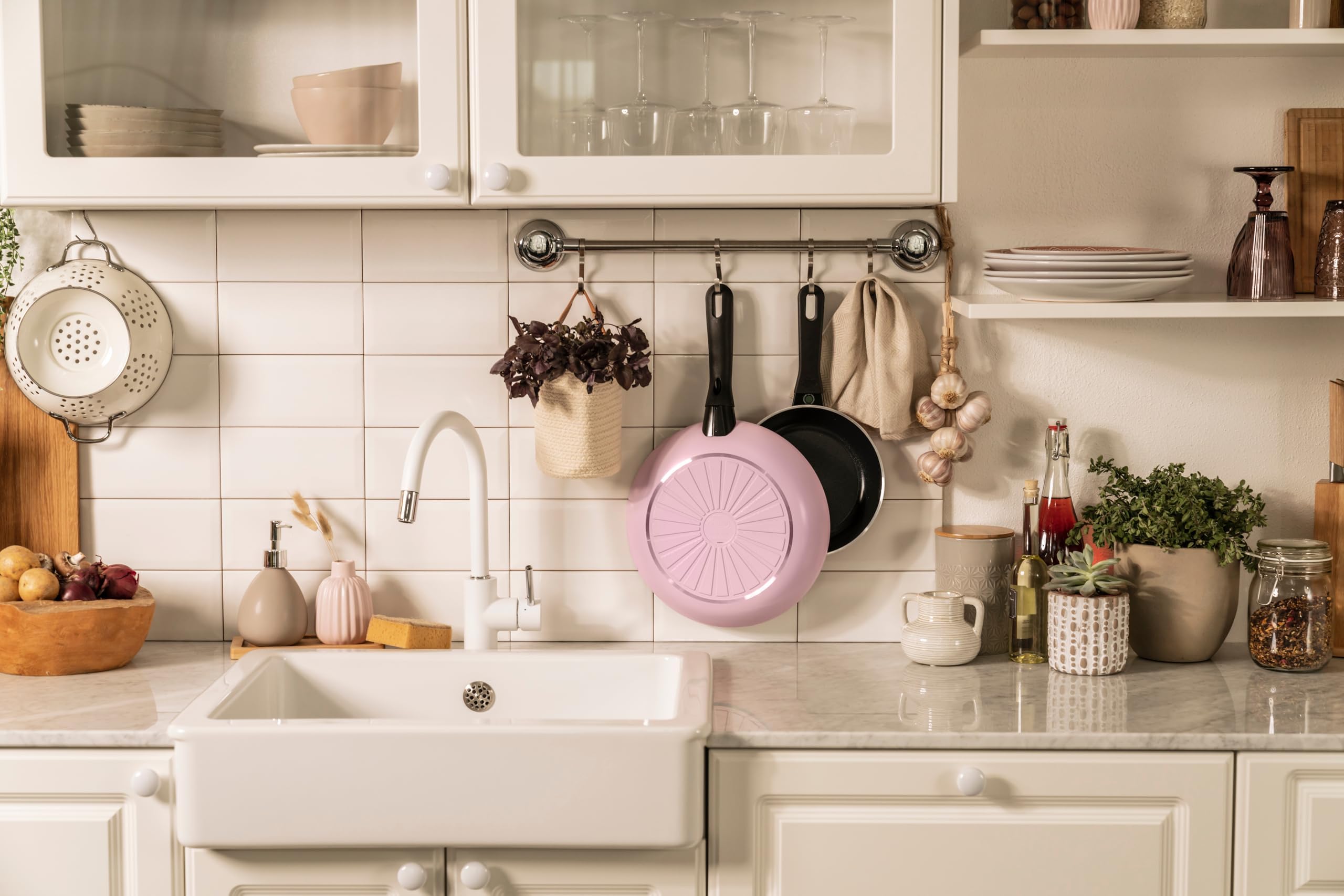 Le Creuset Signature Braadpan, 24cm oranjerood kopen