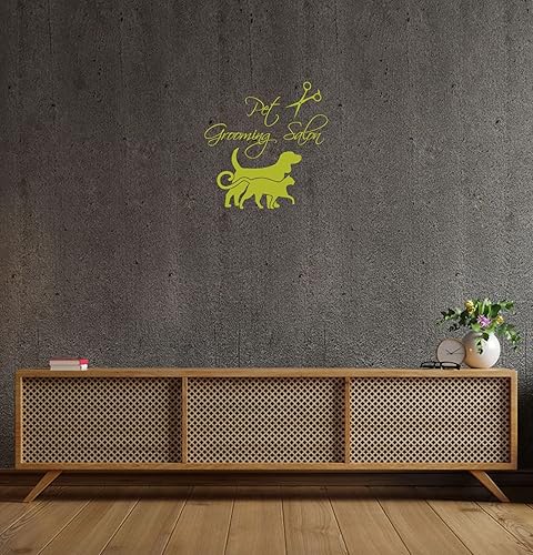 Miniatura 5 de Wall Decals Dog Cat Accessories Vinyl Decal Pet Grooming Salon Sticker Pet Shop Puppy Pets Animals Home Art Kids Nursery Decor Interior Design KT171