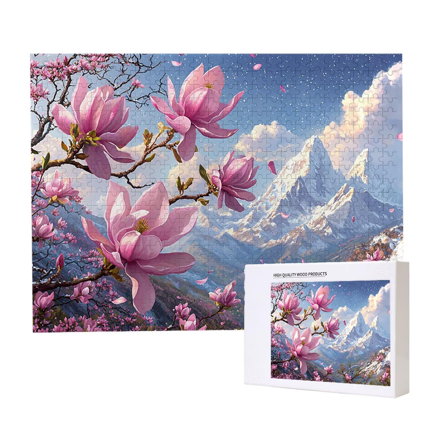 Puzzle de 6000 Piezas Puzzle Adultos 179x105cm Juego Educativo Regalos Rompecabezas para Adultos y niños a Partir de 14 Años, Regalo Creativo para la Relajación - (Orquídea de Jade) t-946