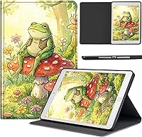 Vista 74 de Funda para Samsung Galaxy Tab S10 Lite / S10 FE / S9 FE 10.9 pulgadas, delgada de piel sintética con soporte de múltiples ángulos y función