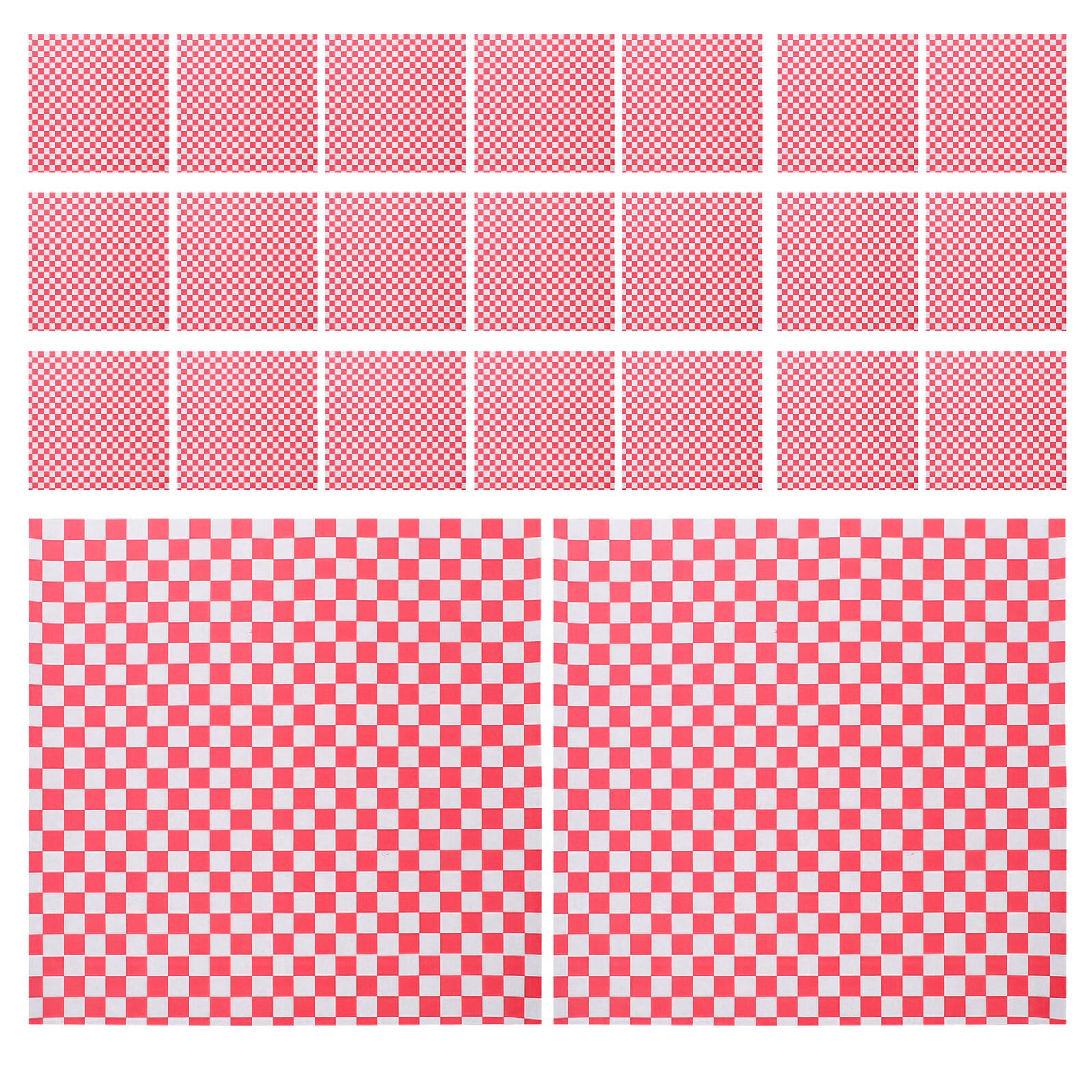 Papier sulfurisé 30x30 cm jetable pour sandwichs et pizzas