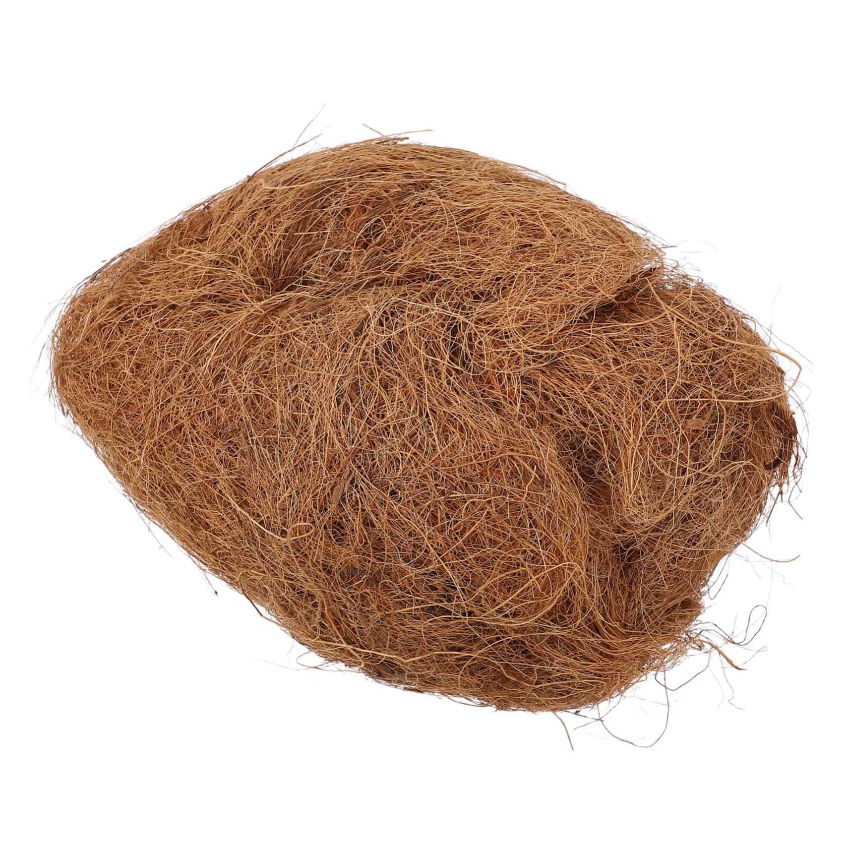 Yardwe 100G Coconut Fiber Bird Nesting Material Warm Breathable Bedding for Small Animals Birds Excellent Ventilation Airflow for Cozy Nesting Indoors Outdoors