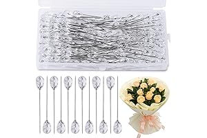 140-Piece Boutonniere Pin Set for Wedding Corsages