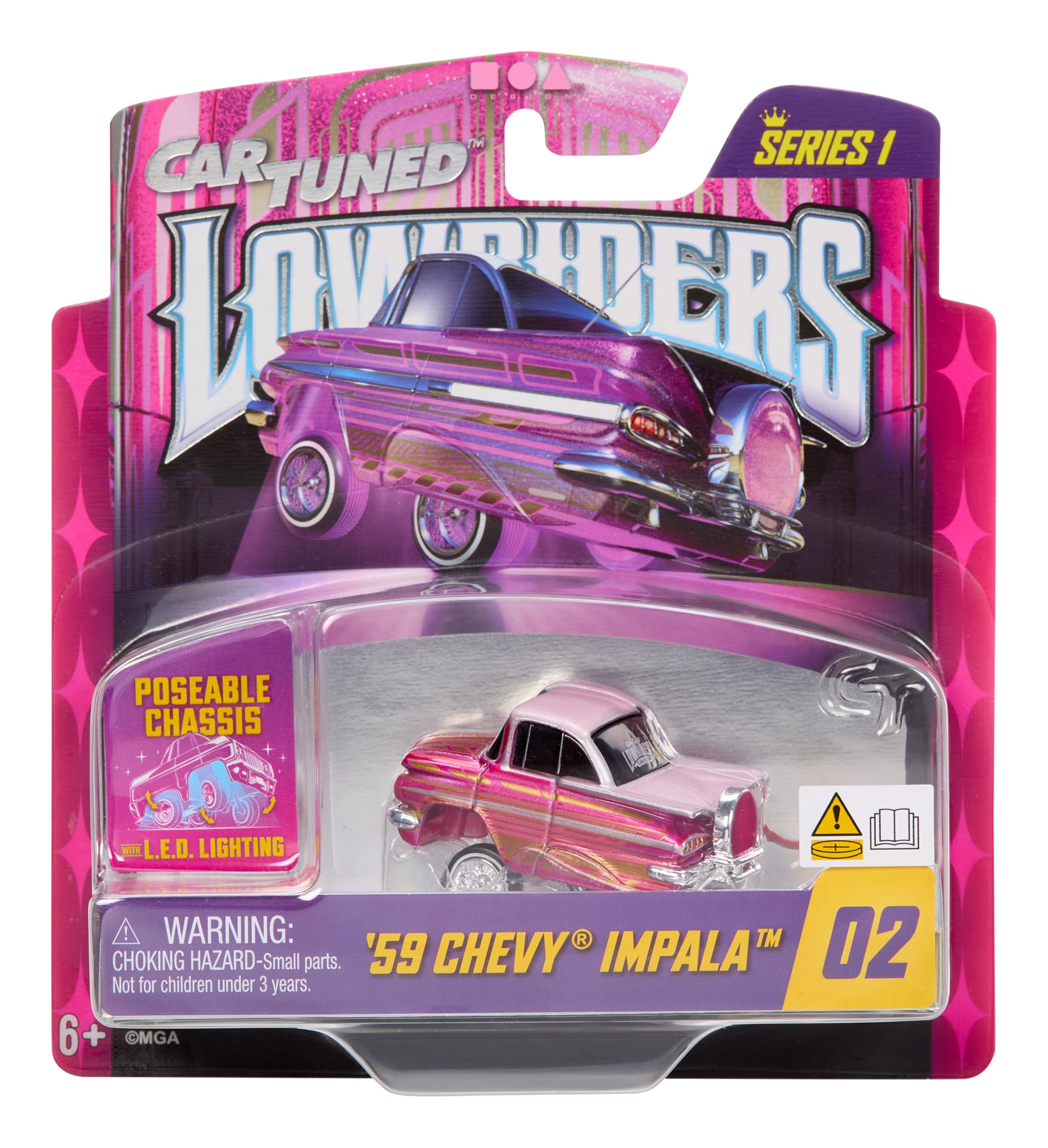 Amazon.co.jp: CarTuned™ ローライダーシリーズ 1-1959 シボレー