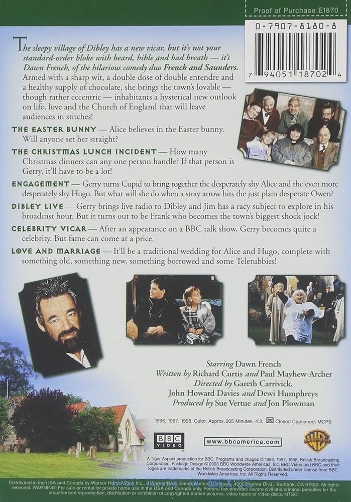 その他 Vicar of Dibley: Complete Series 2 &amp; Specials [DVD] [Import] Amazon.co.jp: Vicar of Dibley: Complete Series 2 & Specials