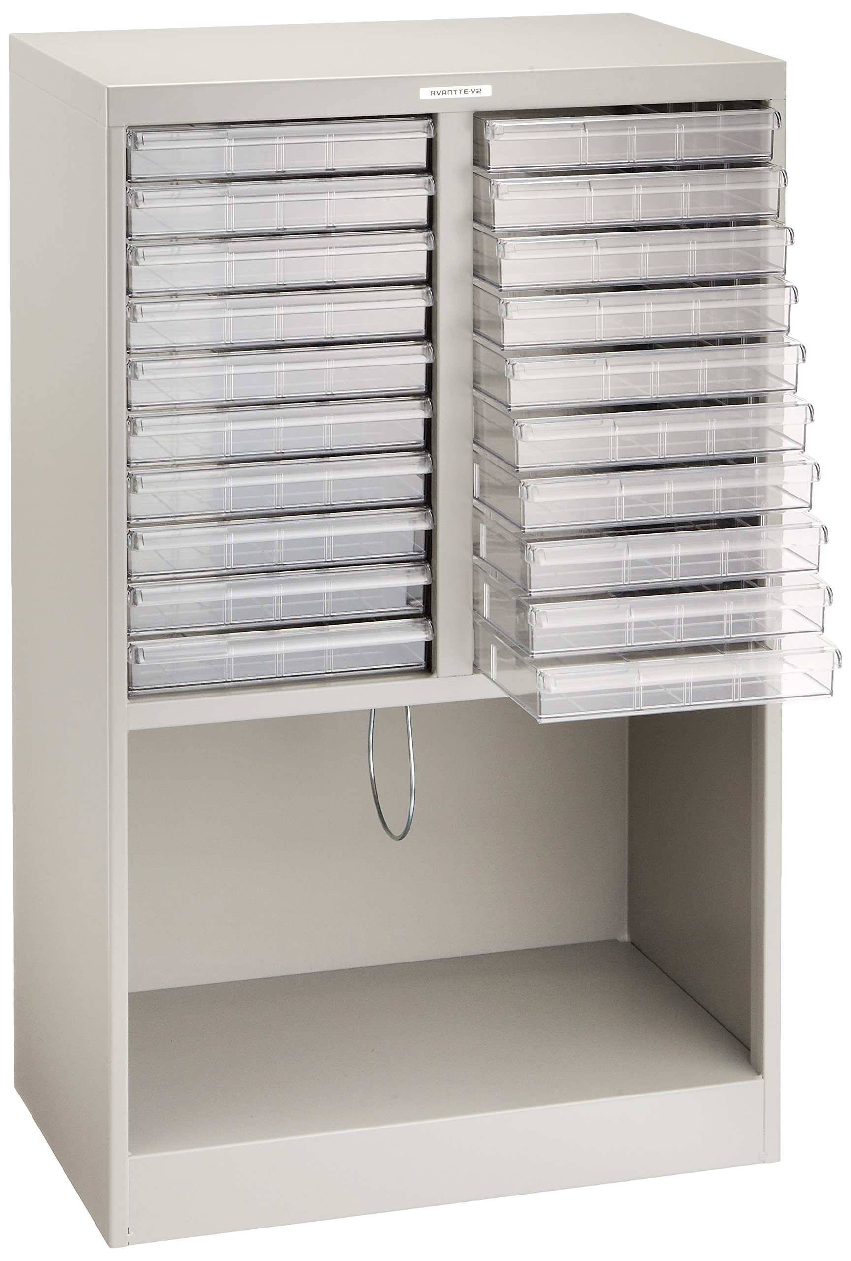 Amazon | ナカバヤシ アバンテV2フロアケース A4書類収納 浅10段2列 AF