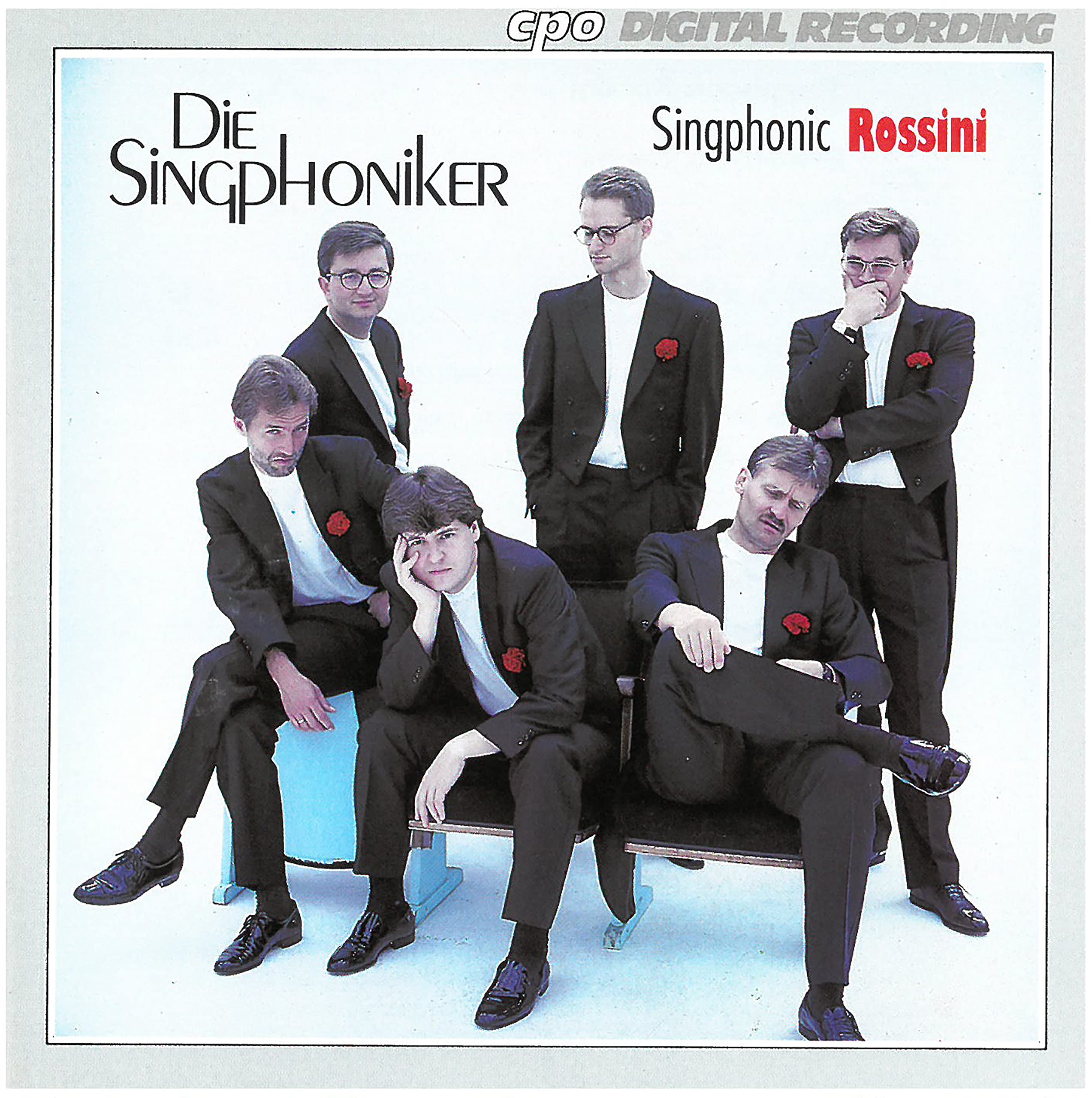 Die Singphoniker [Audio CD] Die Singphoniker; Franz Schubert and Gioachino Rossini