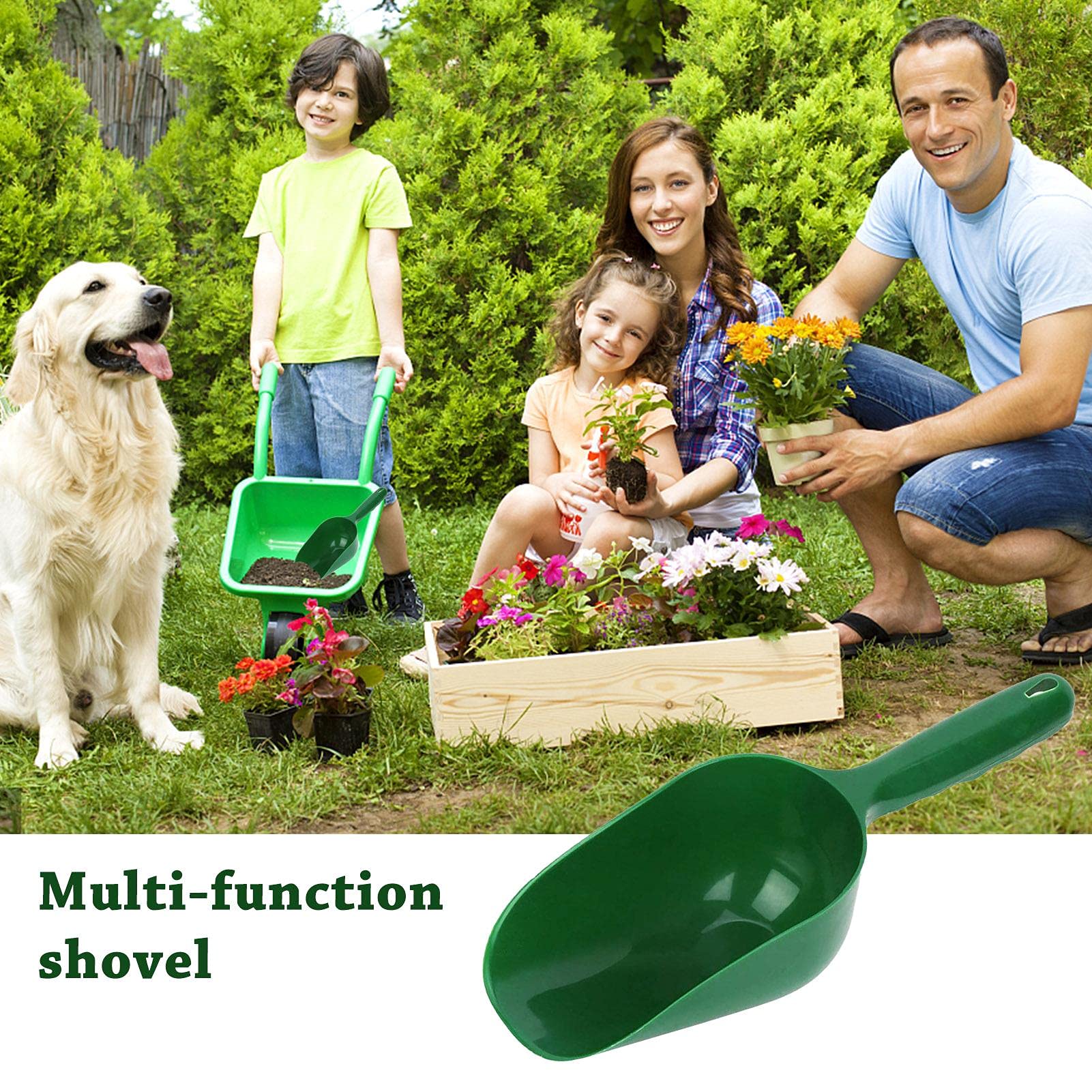 Paletta Da Giardino Multifunzione In Plastica - Per Piantumazione, Scavo E Lavorazione Del Terreno - Foto 6