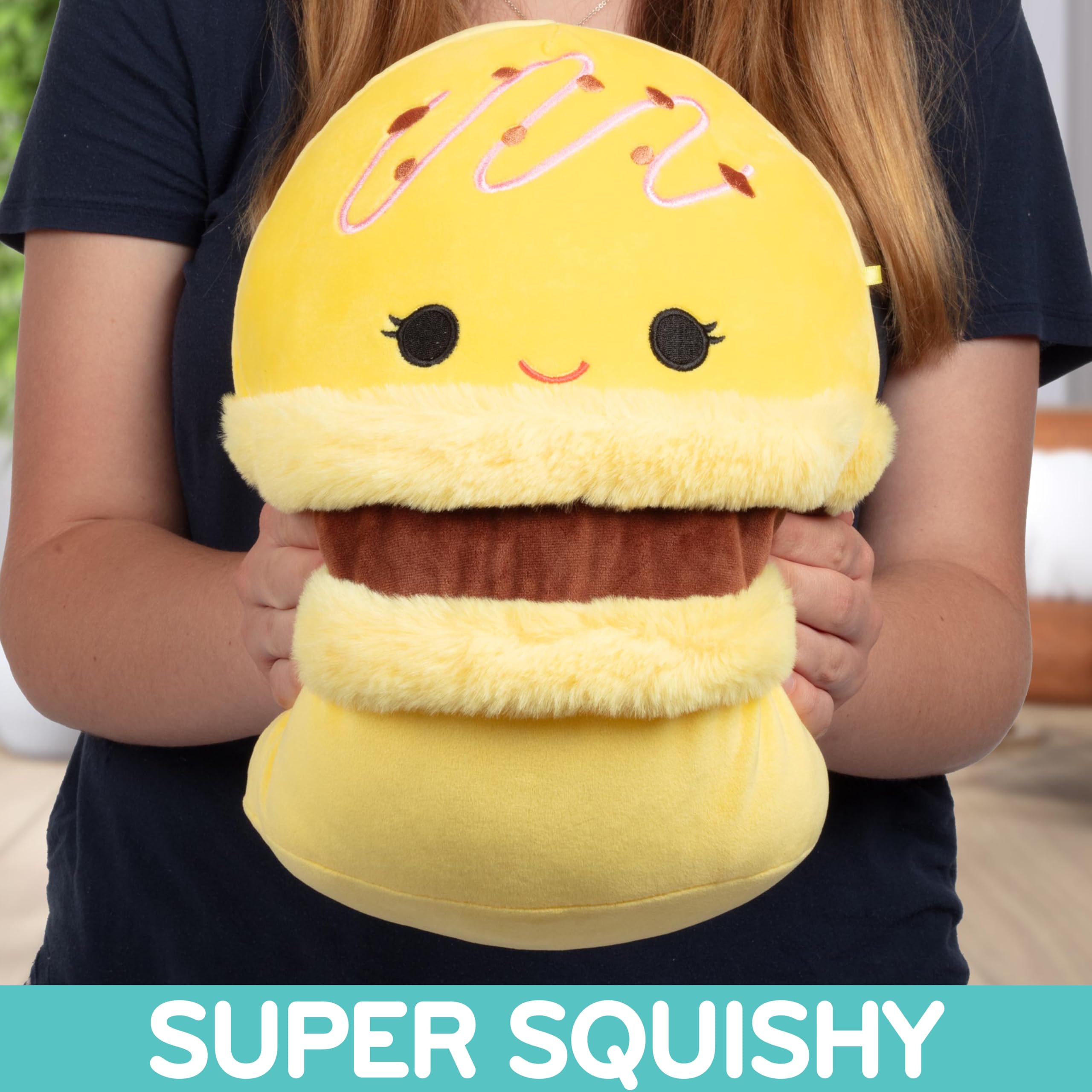 Squishmallows Original Large 12 Inch Legacy The Easter Bunnycorn - Official Jazwares Plush - Soft, Cuddly Collectible Pink Unicorn Bunny Stuffed Animal Toy - Gift for Boys, Girls, & Kids