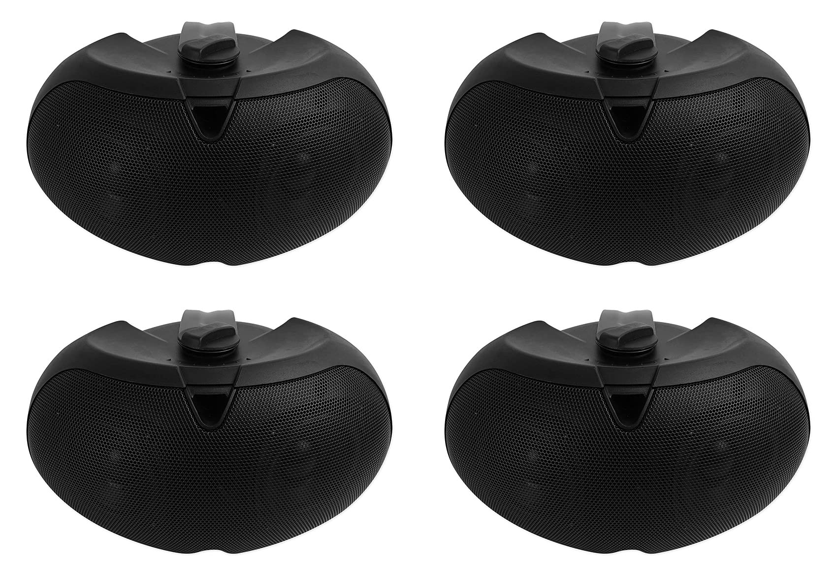 Rockville 4 D4-16 Black Dual 4