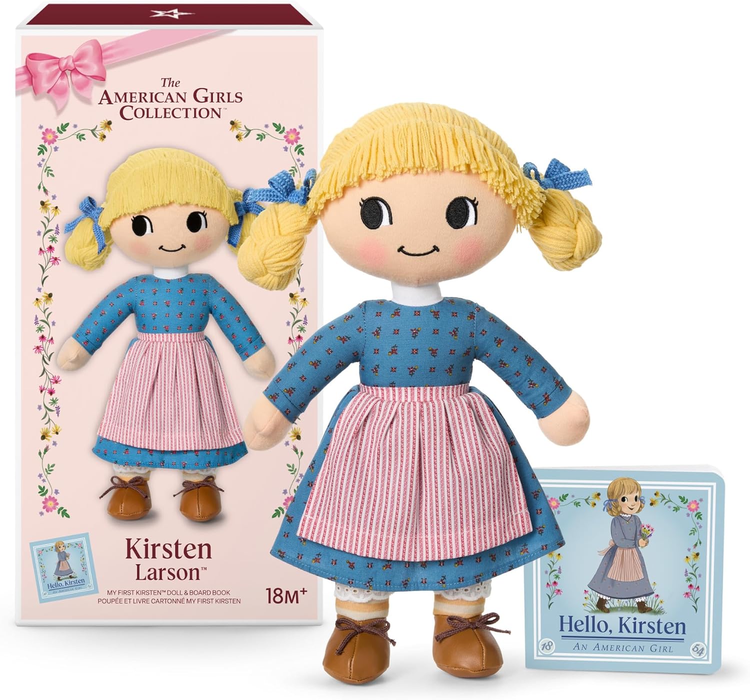 American Girl My First Kirsten Doll & Board Book