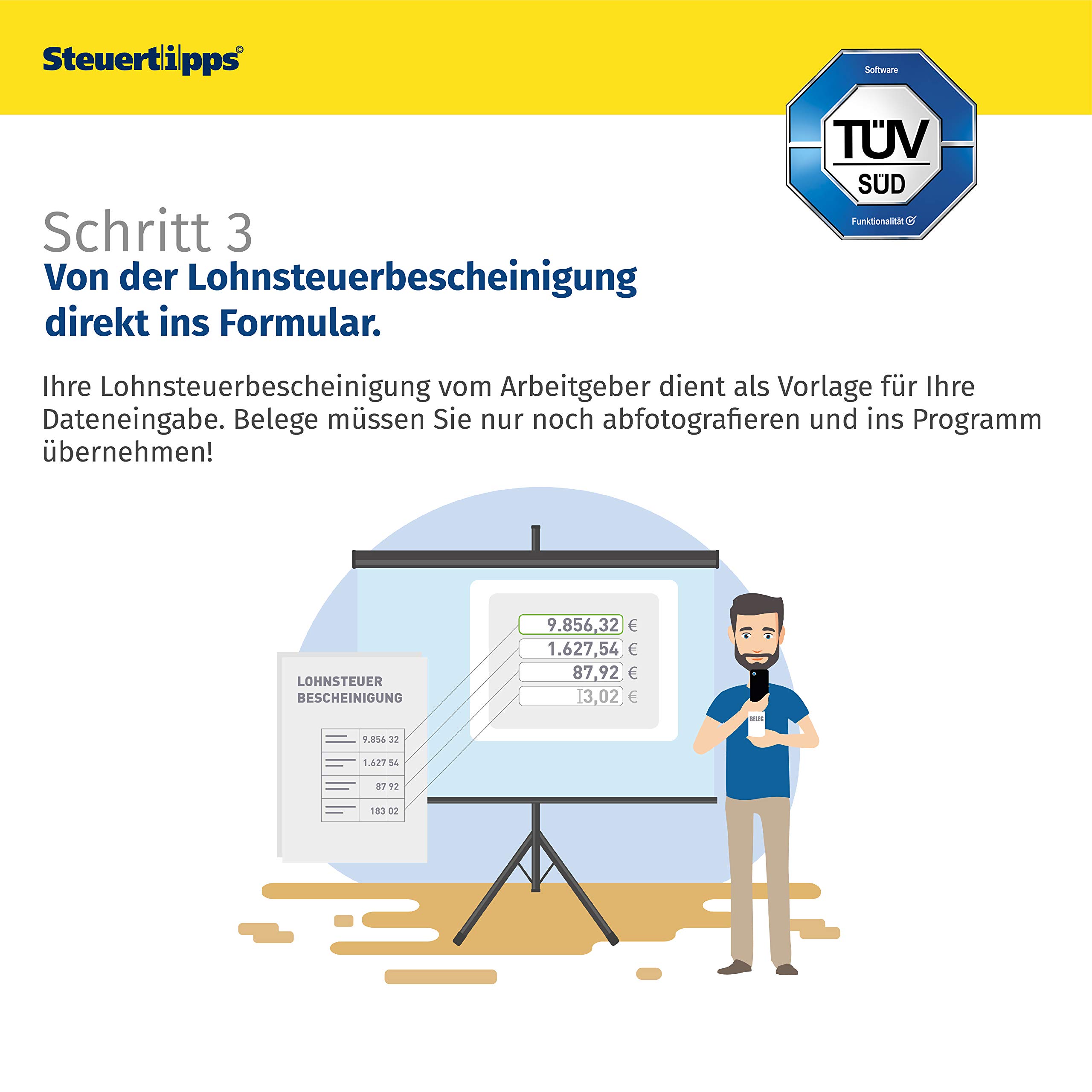SteuerSparErklärung für Selbstständige 2020, Schritt-für-Schritt Steuersoftware für die Steuererklärung 2019, Aktivierungscode per Mail für Mac: OS X (ab 10.12 Sierra)