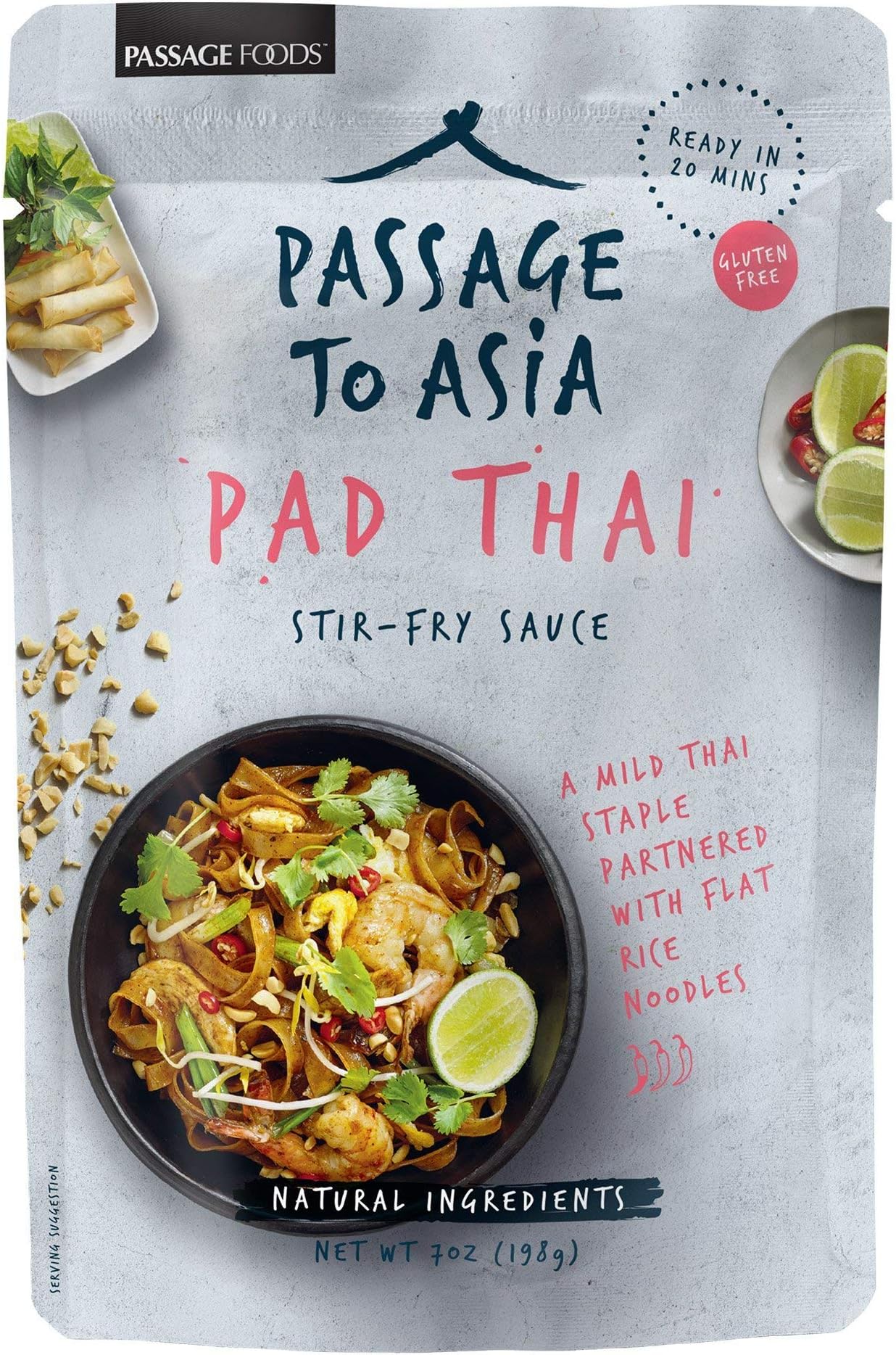 Passage To Asia, Sauce Stir Fry Pad Thai, 7 Ounce