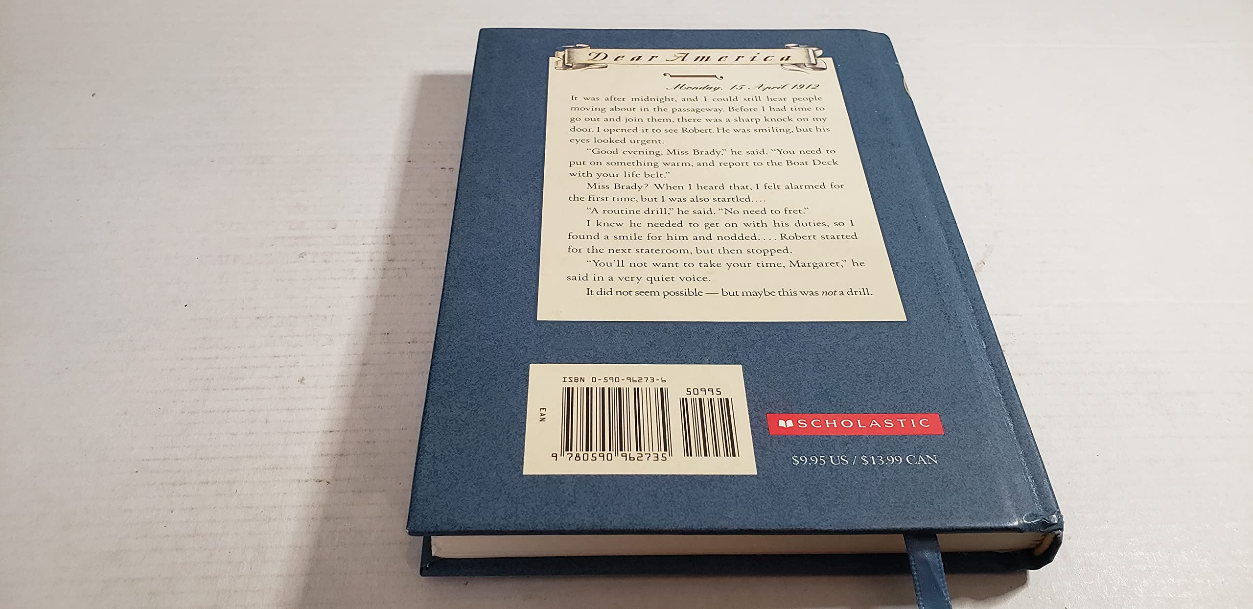 Voyage on the Great Titanic: The Diary of Margaret Ann Brady, R.M.S. Titanic 1912 (Dear America Series) - Image 3