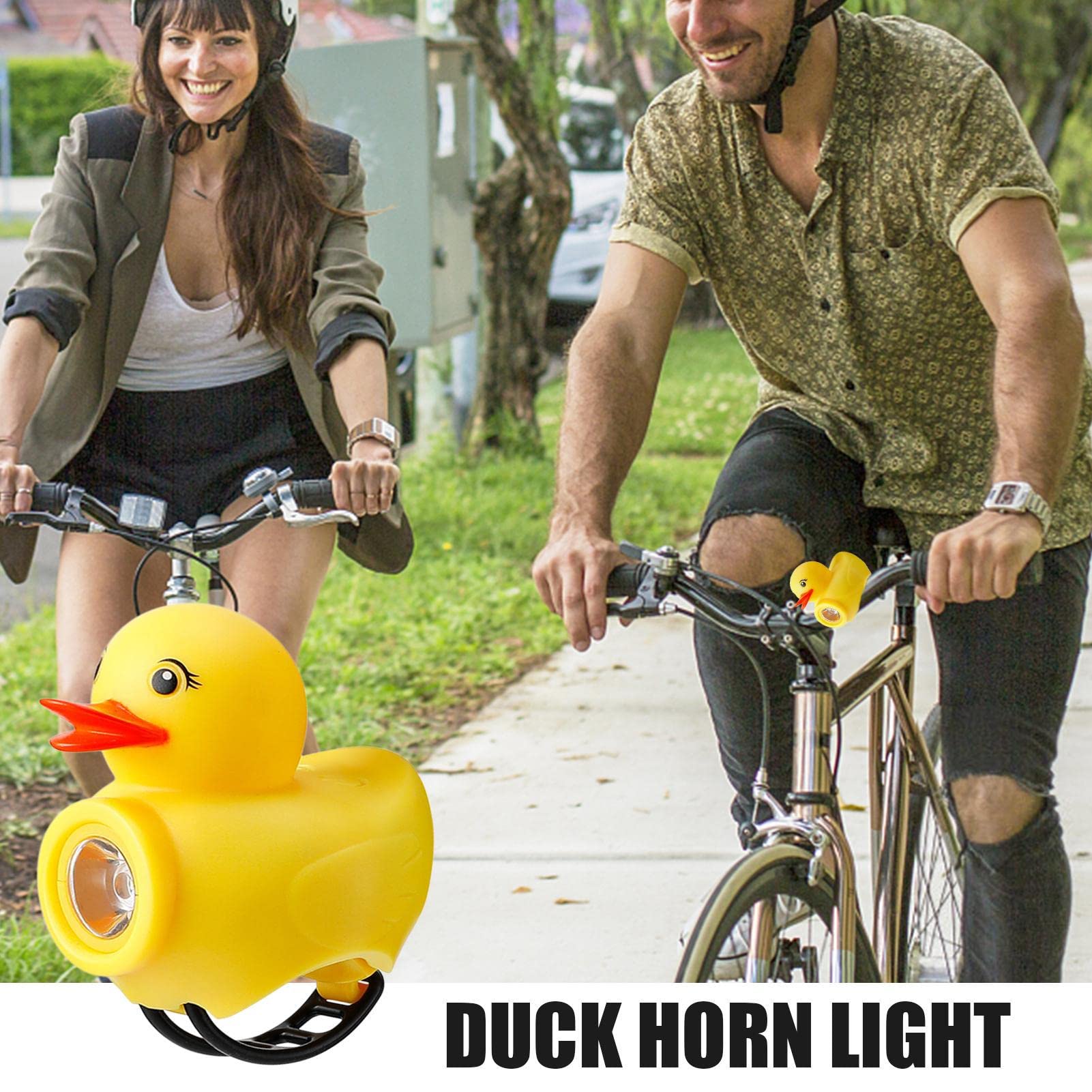 2 Campanelli Bici A Forma Di Papera - Divertenti E Colorati Per Bambini E Adulti - Foto 7