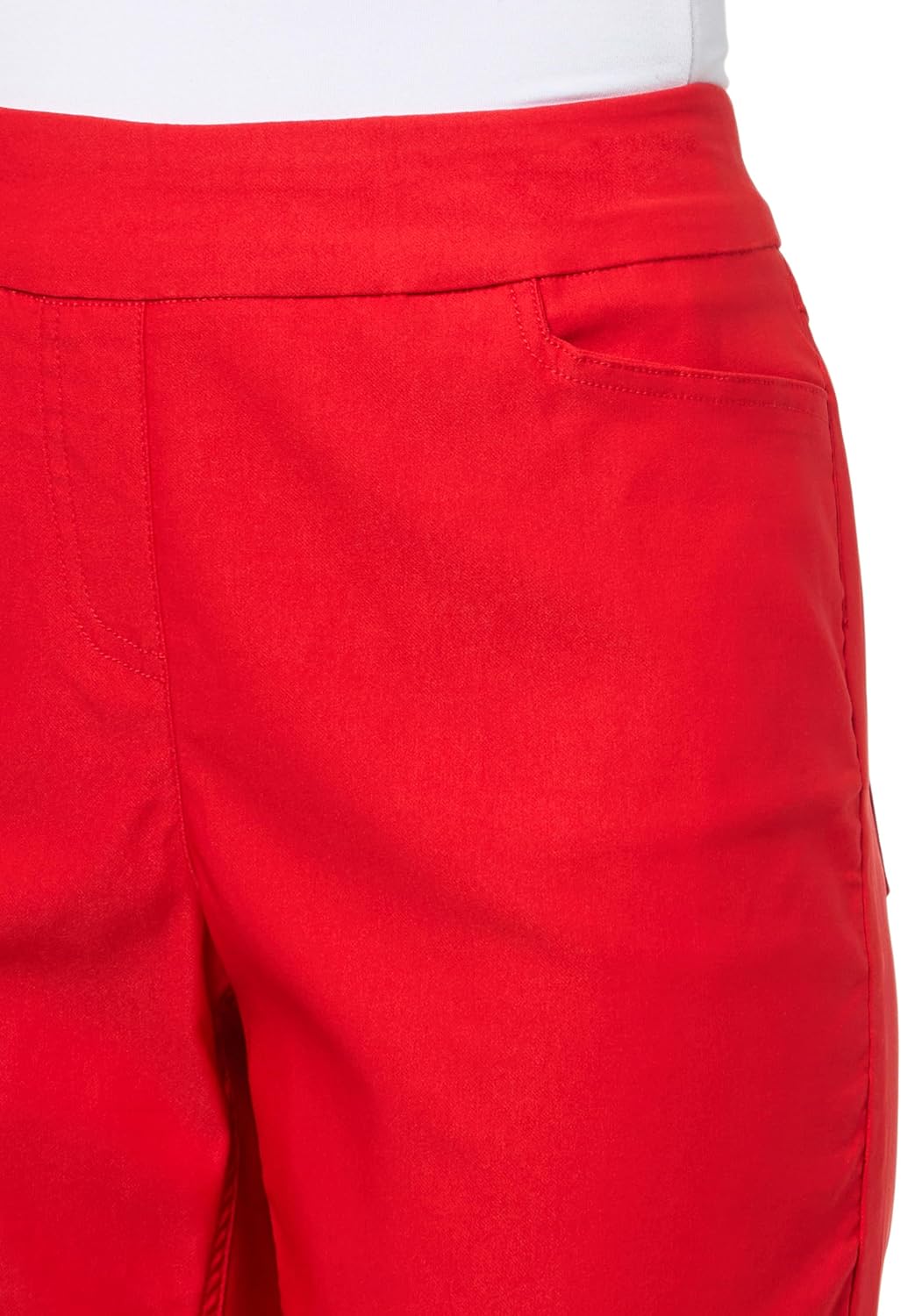 SLIM-SATION Women's Pull-On Short with Real Front and Back Pockets