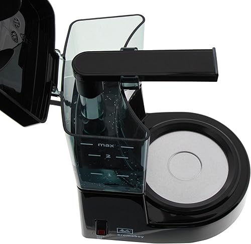 Miniatura 4 de Melitta 1015 Aromaboy Filtro Cafetera, 2 Tazas, Olla De Vidrio, Desconexión Automática Negro por Melitta