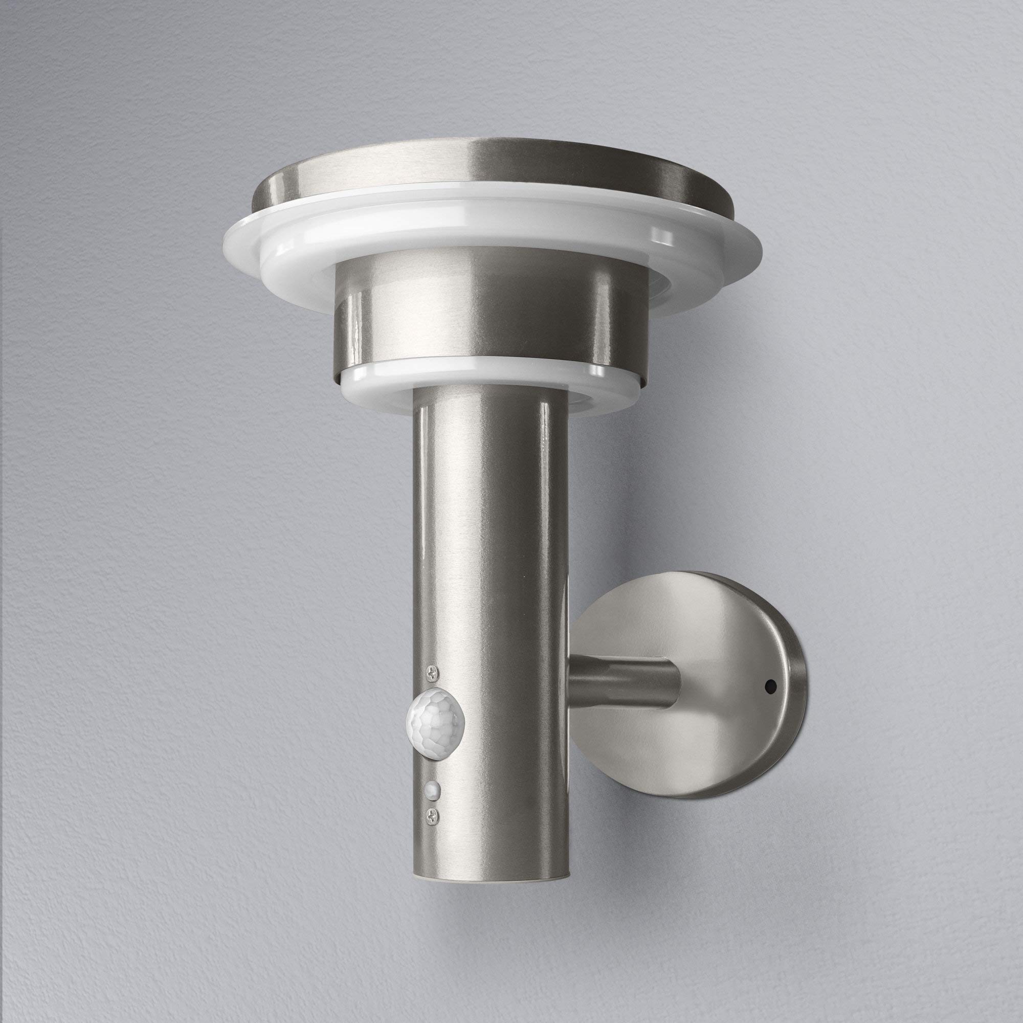 LEDVANCE Applique Murale Solaire Endura Style - Détecteur Mouvement 6W Noir