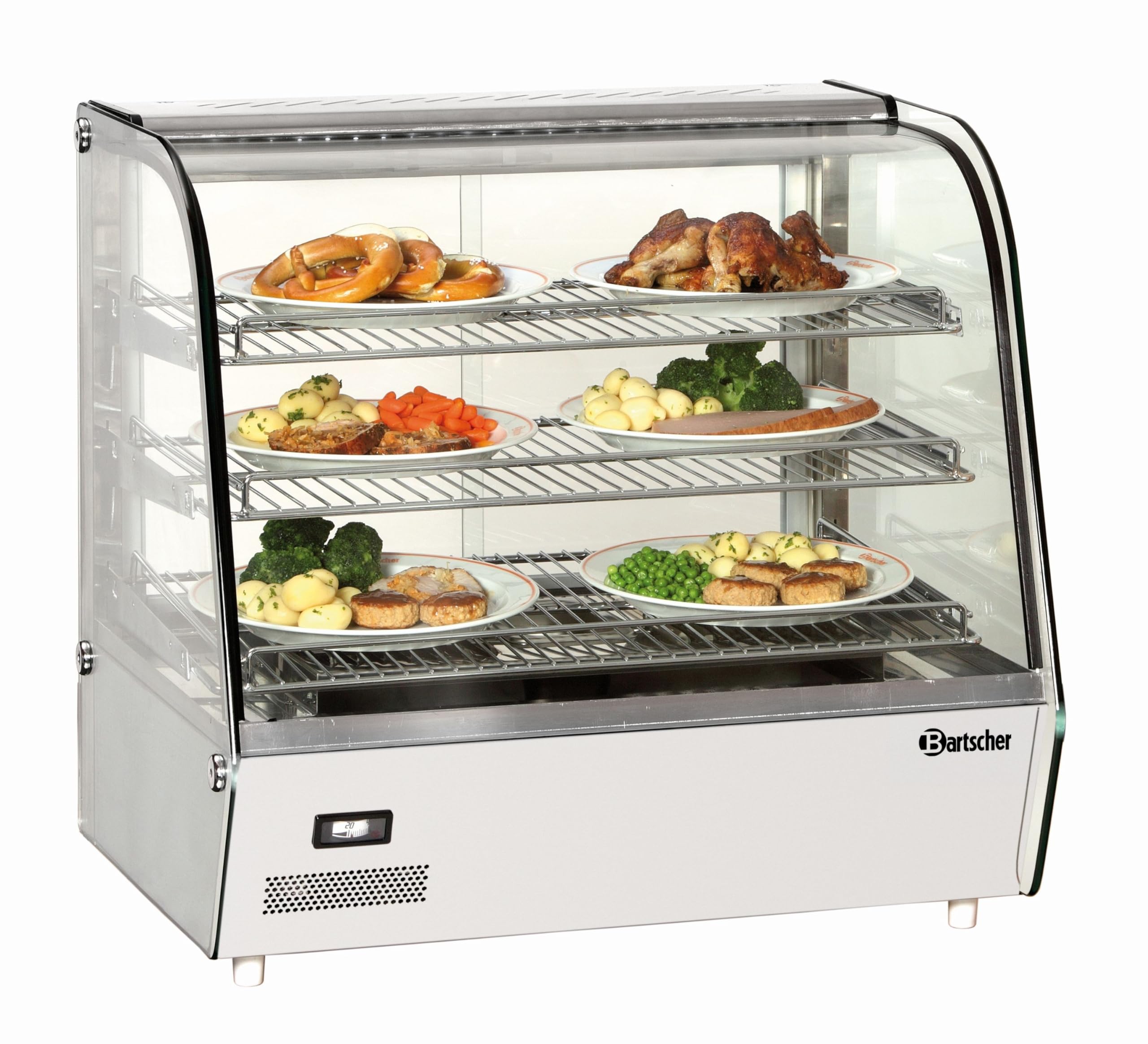 Vetrinetta per alimenti, 120 litri, 1,1KW - Bartscher 306054