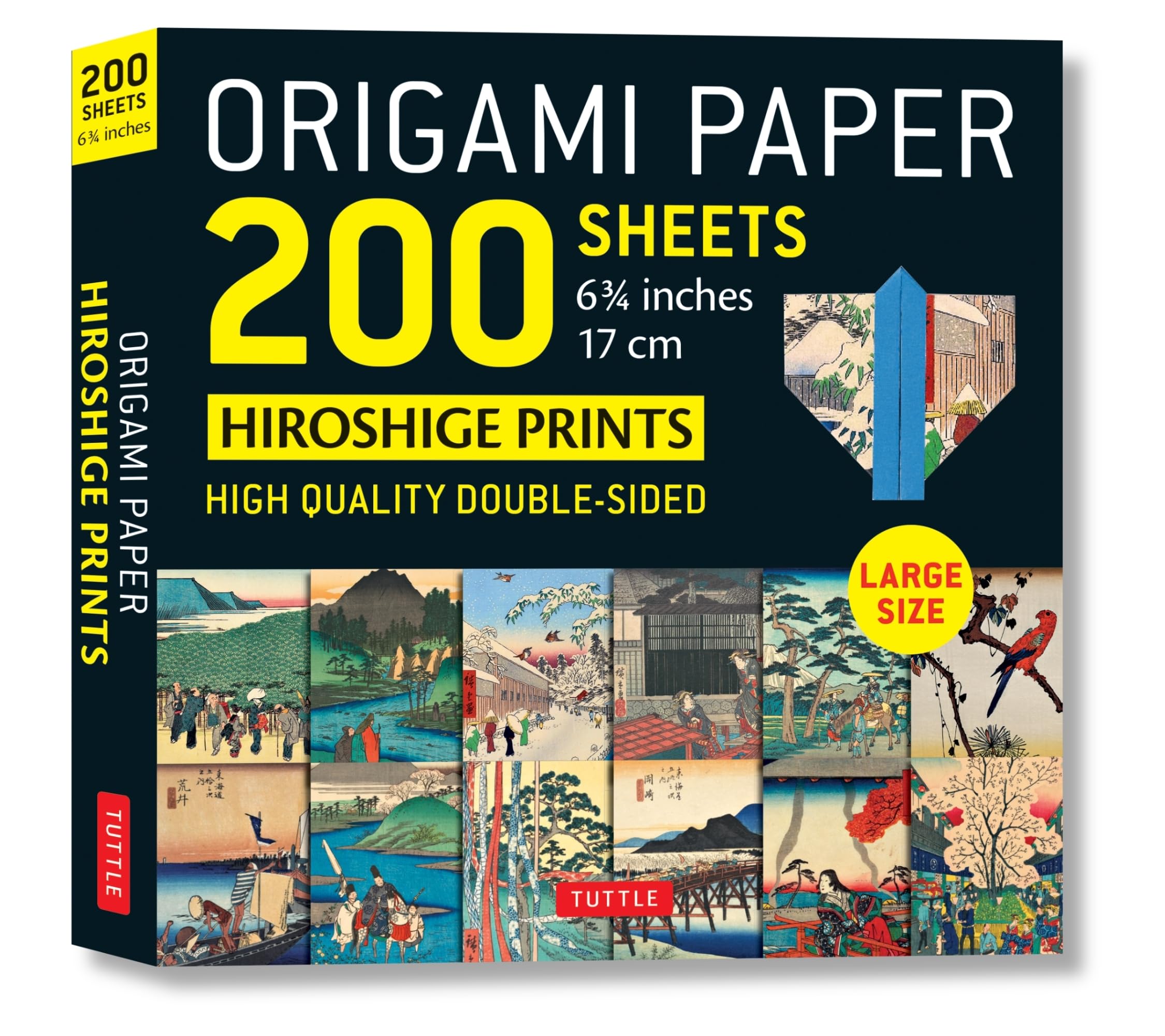 Origami Paper 200 sheets Japanese Hiroshige Prints 6.75 inch ... - 9780804853583