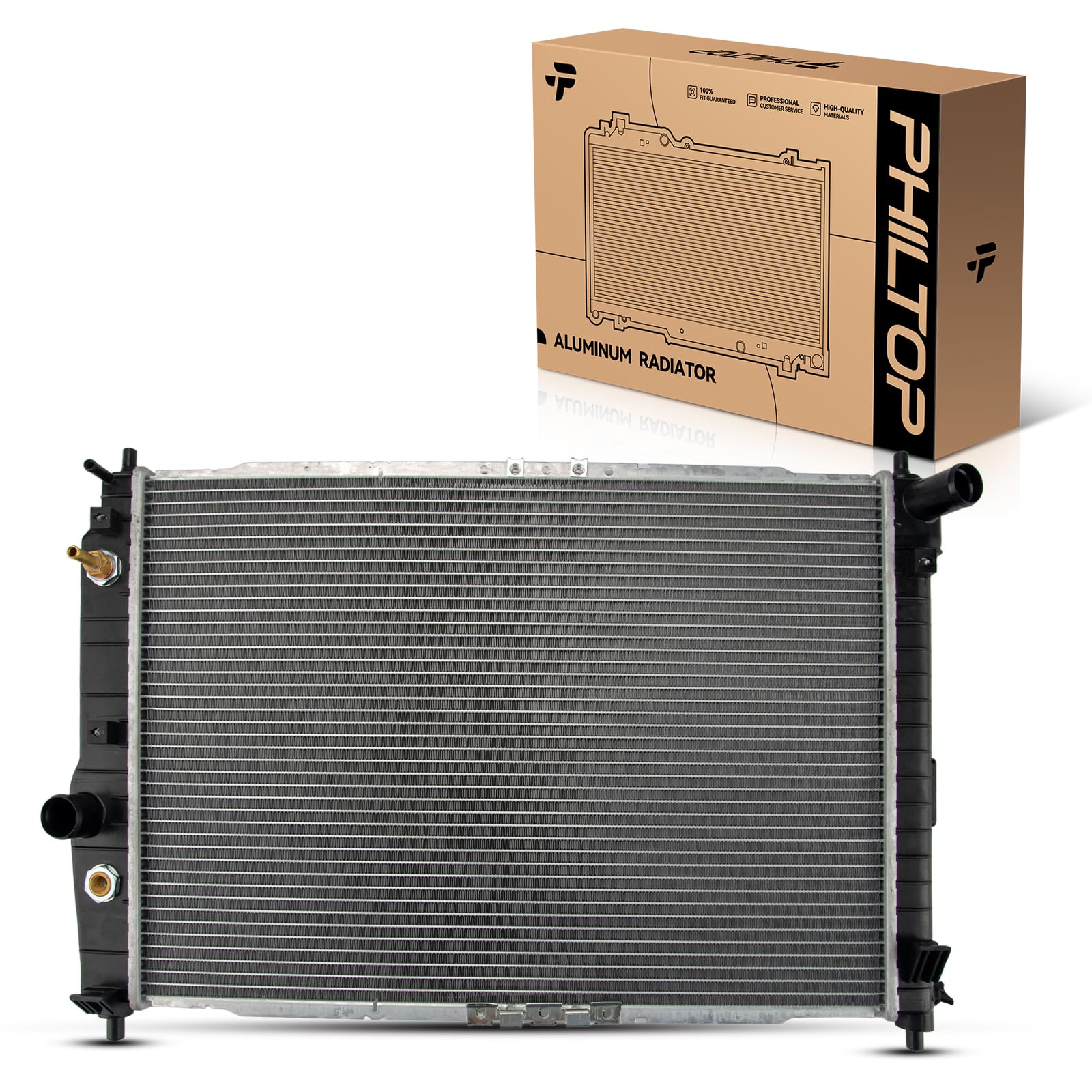 PHILTOP CU2873 Radiator Replacement for Aveo, Aveo5