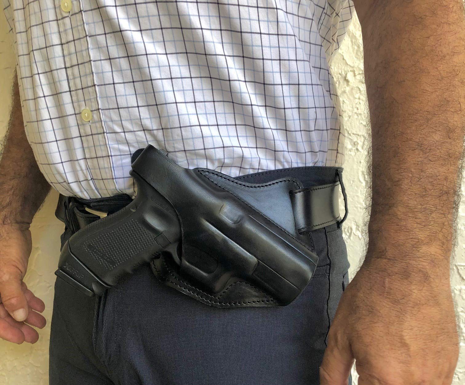 Amazon.co.jp: グロック26、27、33 Cross Drawレザーホルスター : ホビー