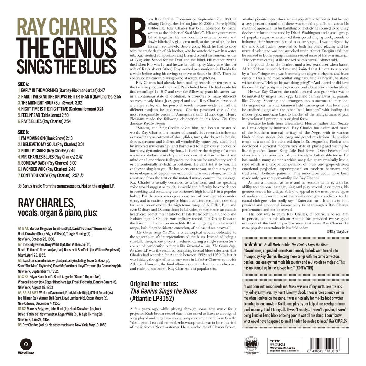 The Genius Sings The Blues