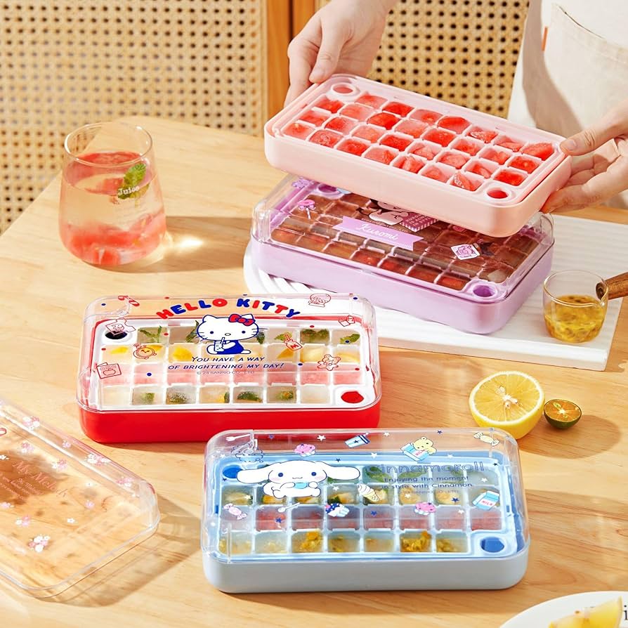 Amazon | ハローキティ クロミ マイメロディ シナモロール 製氷
